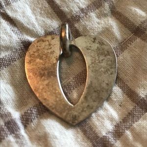 Large James Avery Heart Pendant